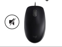 [로지텍] 유선 광마우스, M110 무소음 [로지텍코리아정품] [블랙/USB]