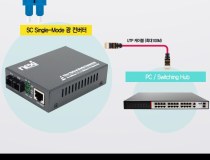 넥시 NX-FC200-SCS 광컨버터