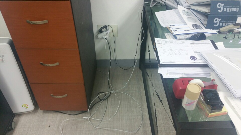 대치동랜선정리작업사진