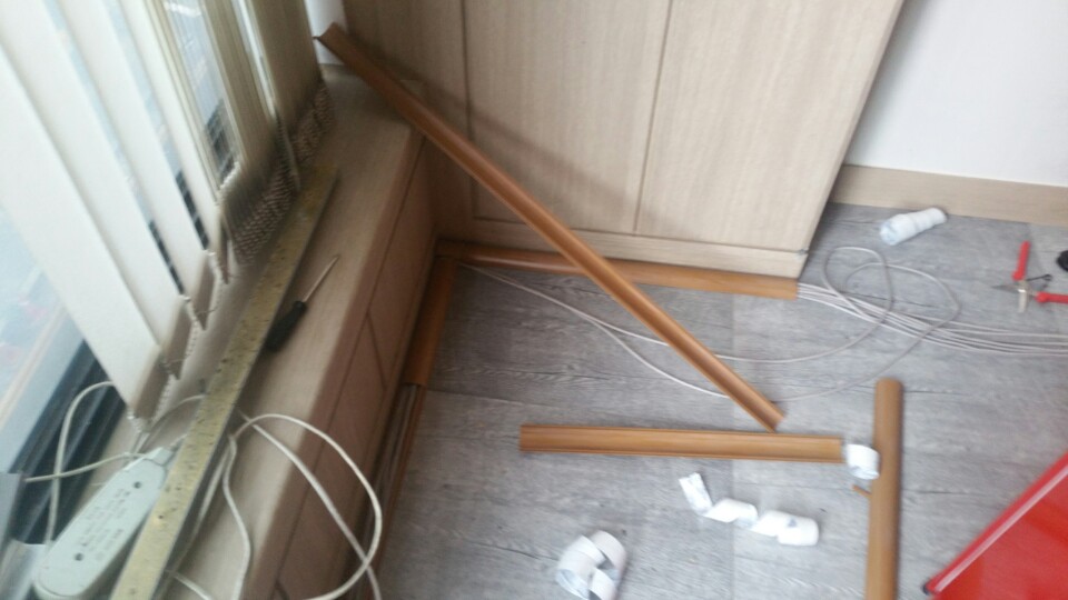 의정부 랜공사 작업사진