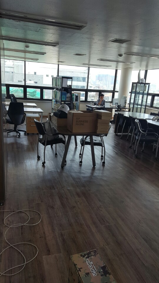 대림동 신규사무실랜공사 깔끔작업
